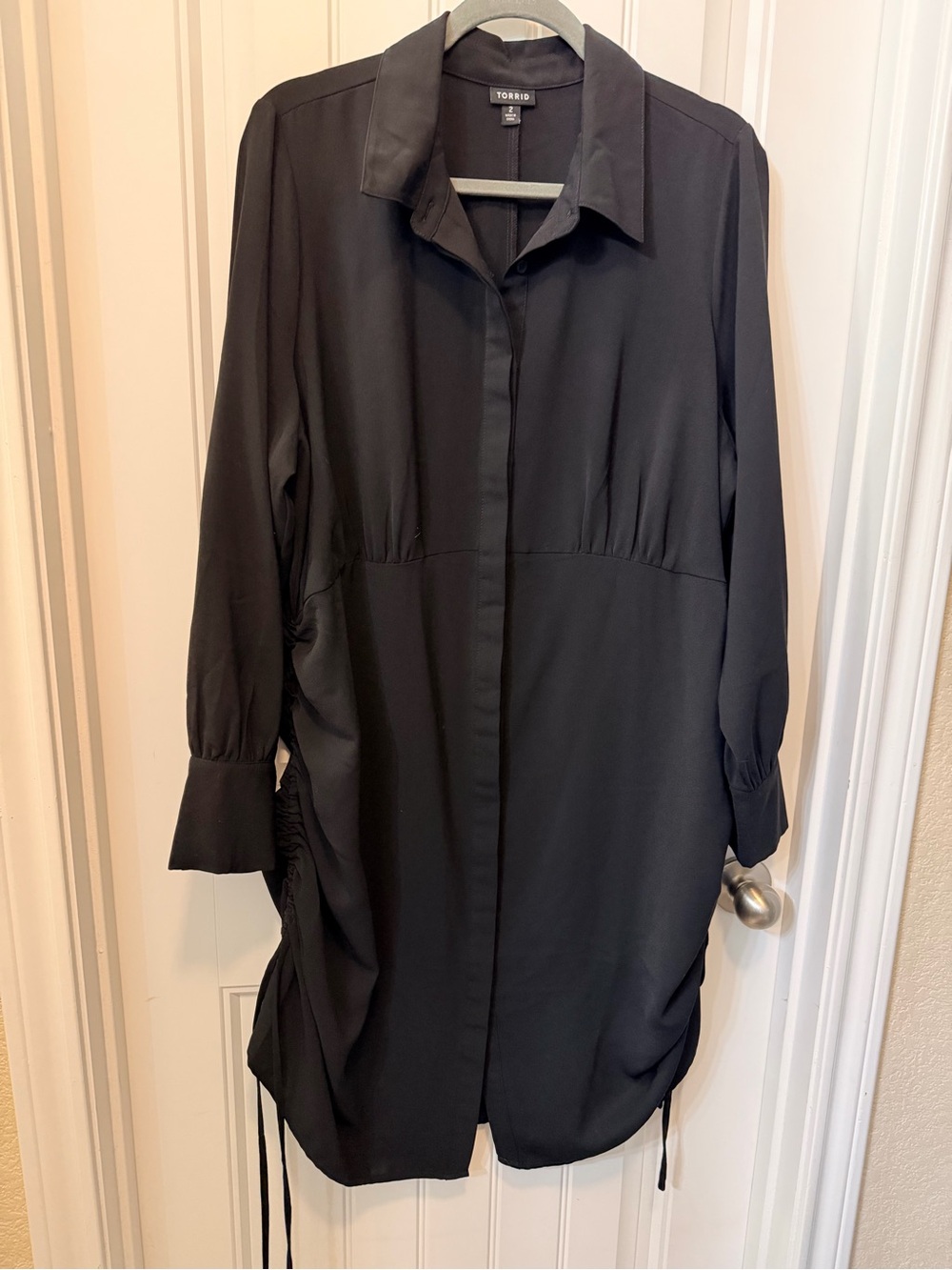 torrid Black shirt dress